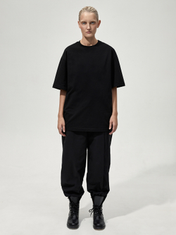 Футболка "Удобная". Черная