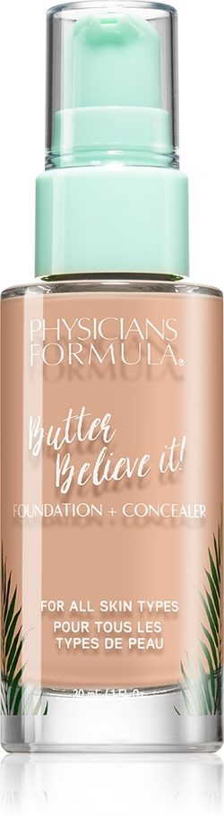 Physicians Formula Butter Believe It! - Кремовый консилер и тональный крем в одном, 30 ml