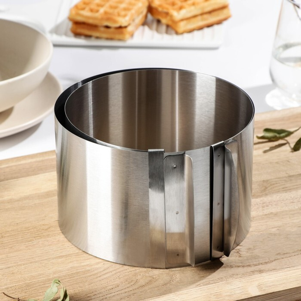 Форма для выпечки кольцо разъемное 16-30 см, h=8 см