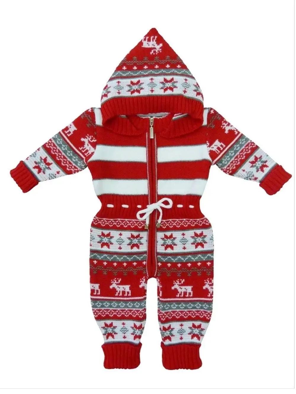 Комбинезон вязаный "Скандинавия"