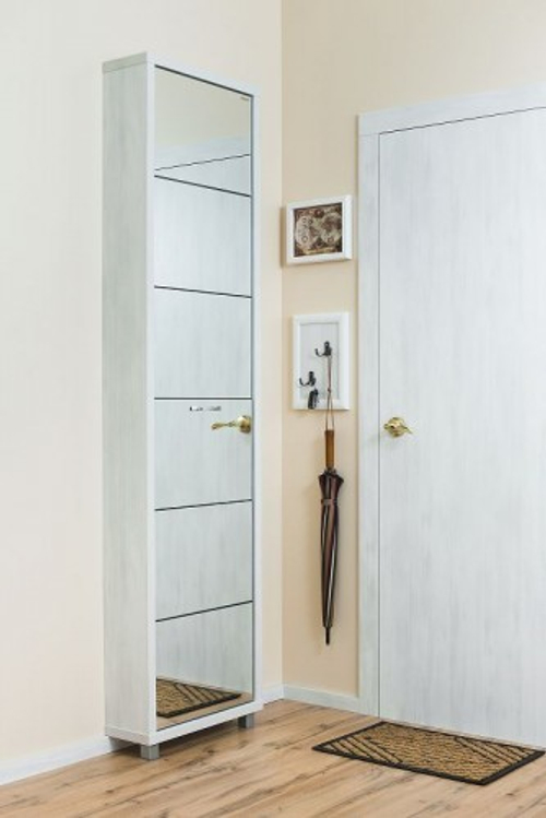 Обувница в прихожую для обуви Айрон Люкс Твикс 5 секций