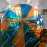 Аттракцион Водный шар ПВХ «Оранжево - синий», 1,8*1,8*1,8 м