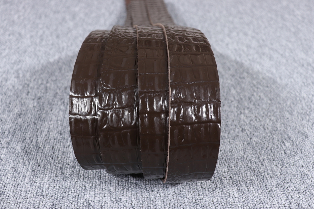 Ременная заготовка Махагон с лицевой отделкой + плита Кайман 3,4-3,8