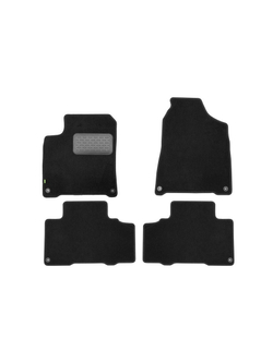 Коврики в салон для SSANGYONG New Actyon 2010-2013, 2013-, внедорожник , 4 шт. (текстиль) KVR02611201210KH