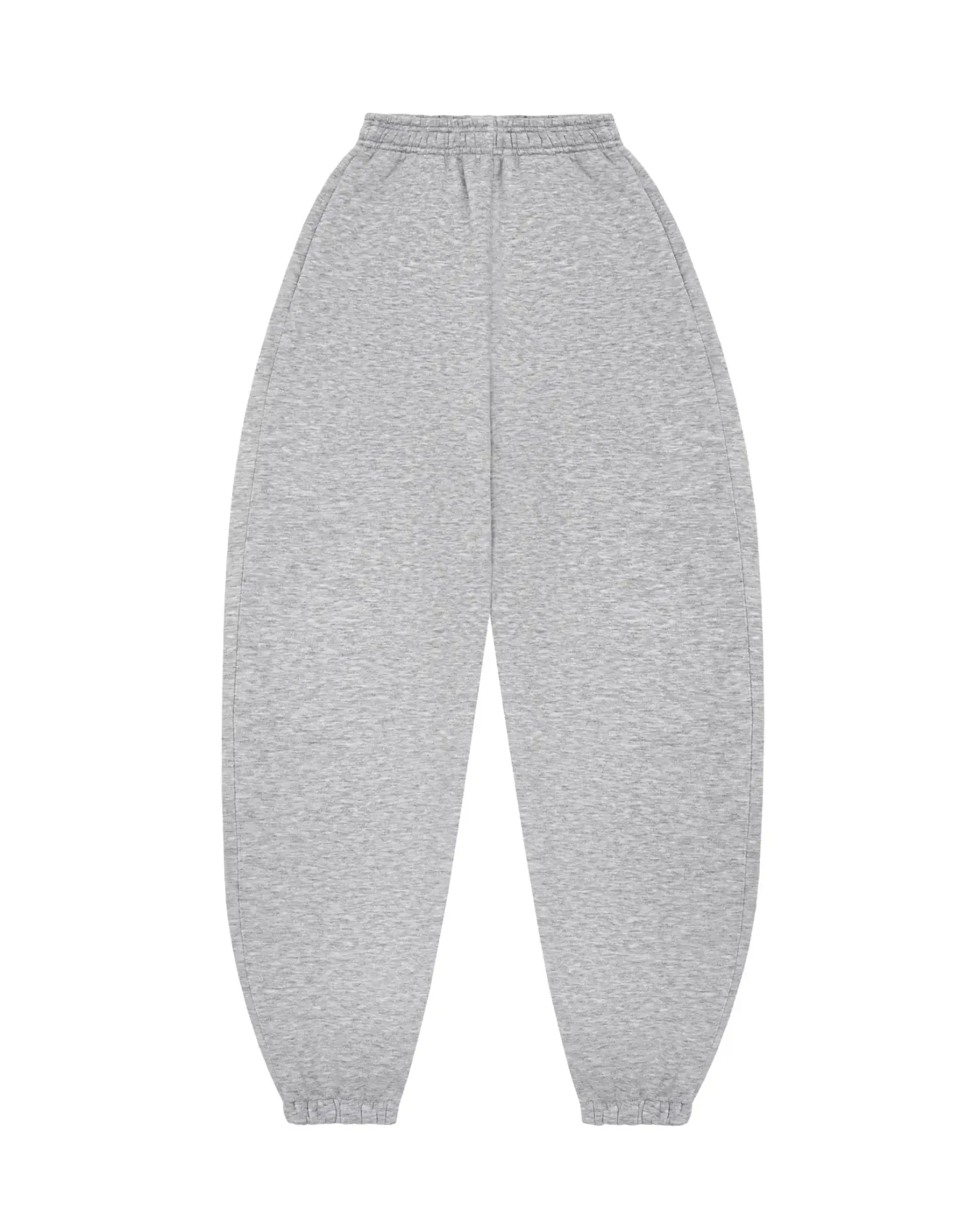 джоггеры sporty warm, серый меланж