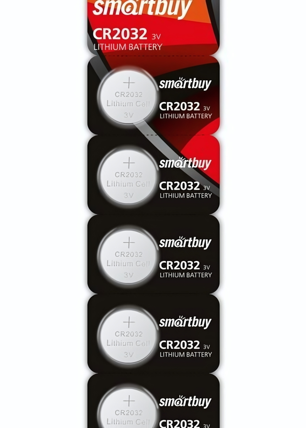Элемент питания Smartbuy CR2032 BL/5 (комплект 5 шт)