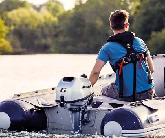 4х-тактный лодочный мотор HONDA BF6 SHU