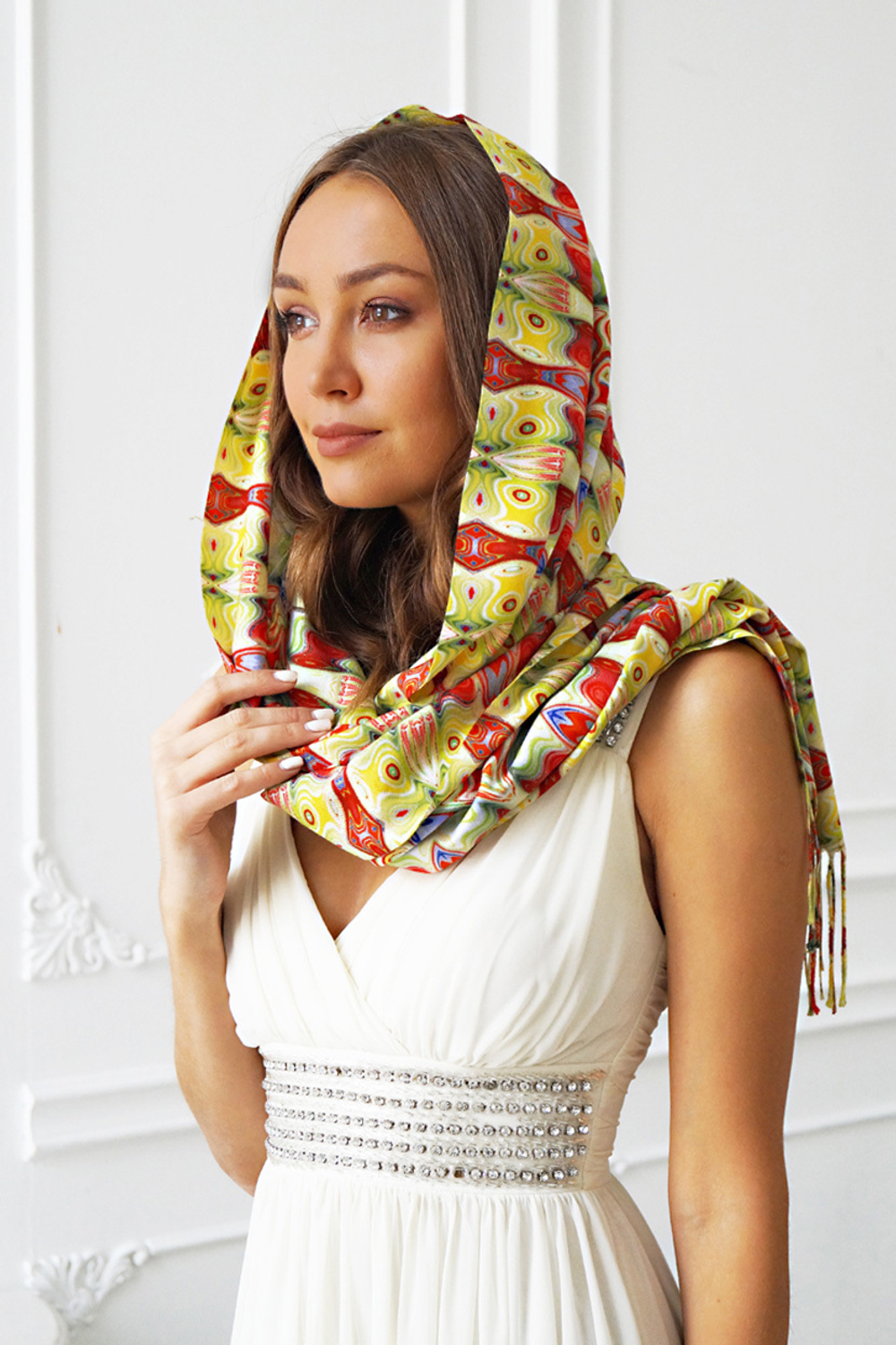 LIGVIANNI Палантин Kerchief Dawn