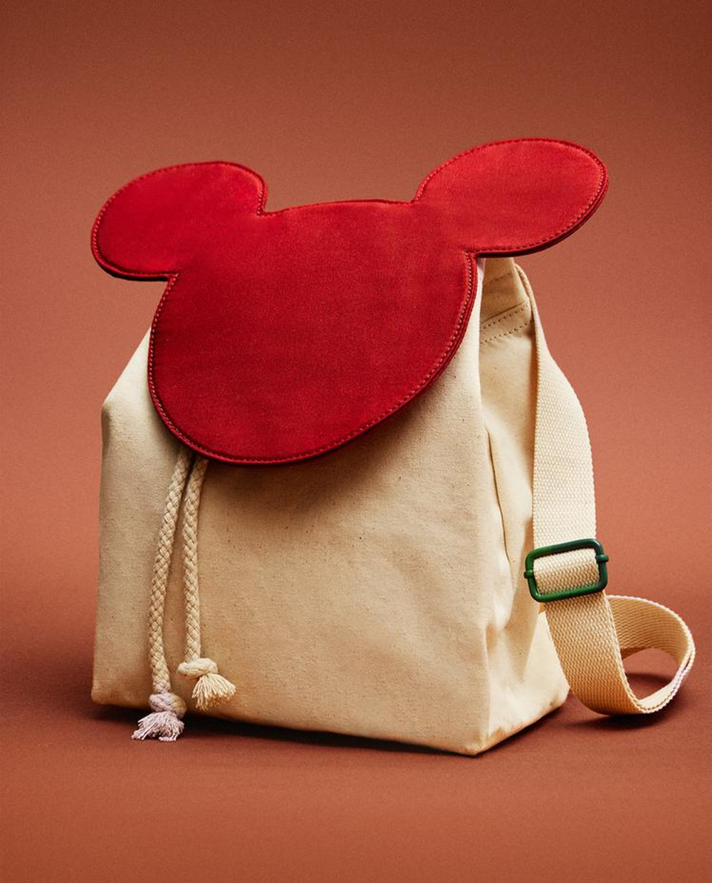 ZARA HOME РЮКЗАК С ПРИНТОМ MICKEY MOUSE © DISNEY, ЭКРЮ