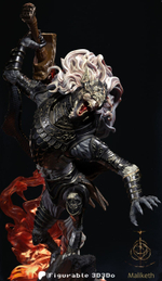 Маликет Чёрный Клинок елден ринг Фигурка Maliketh, the Black Blade Elden Ring