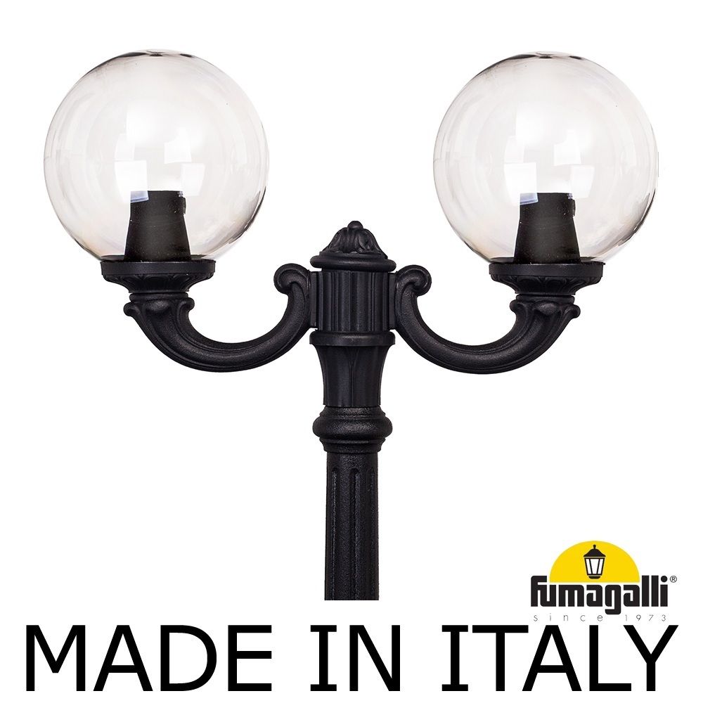 Парковый фонарь FUMAGALLI TABOR OFIR/GLOBE 300 2L G30.205.R20.AZF1R