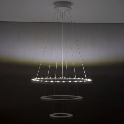 Citilux Электрон Смарт CL710A104S Умная люстра подвесная Белая