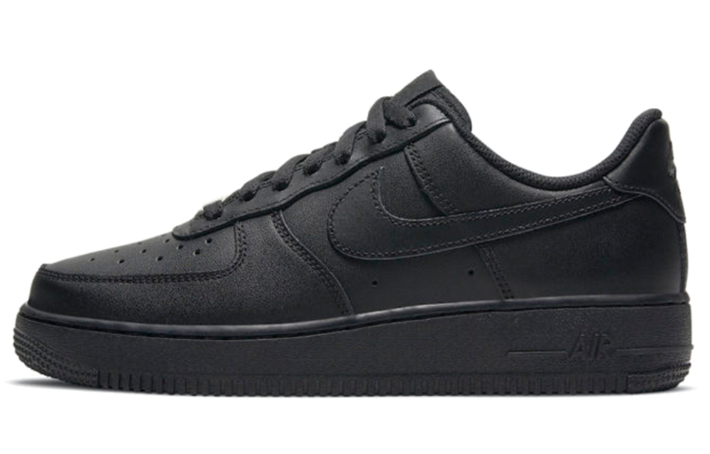 Кроссовки Nike Air Force 1 Low Triple Black (Женская размерная сетка)