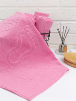 Полотенце махровое, г/к, 50х70, арт. S 50-70 BS, 450 гр/м2, цвет: 105-ярко-розовый,