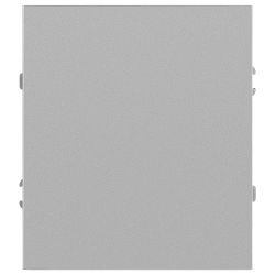 Кнопка ЭРА Arktik 16-1109-03 10АХ-250В алюминий | Эра Arktik