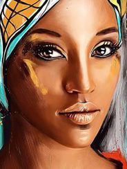 Алмазная вышивка "Восточная красавица"