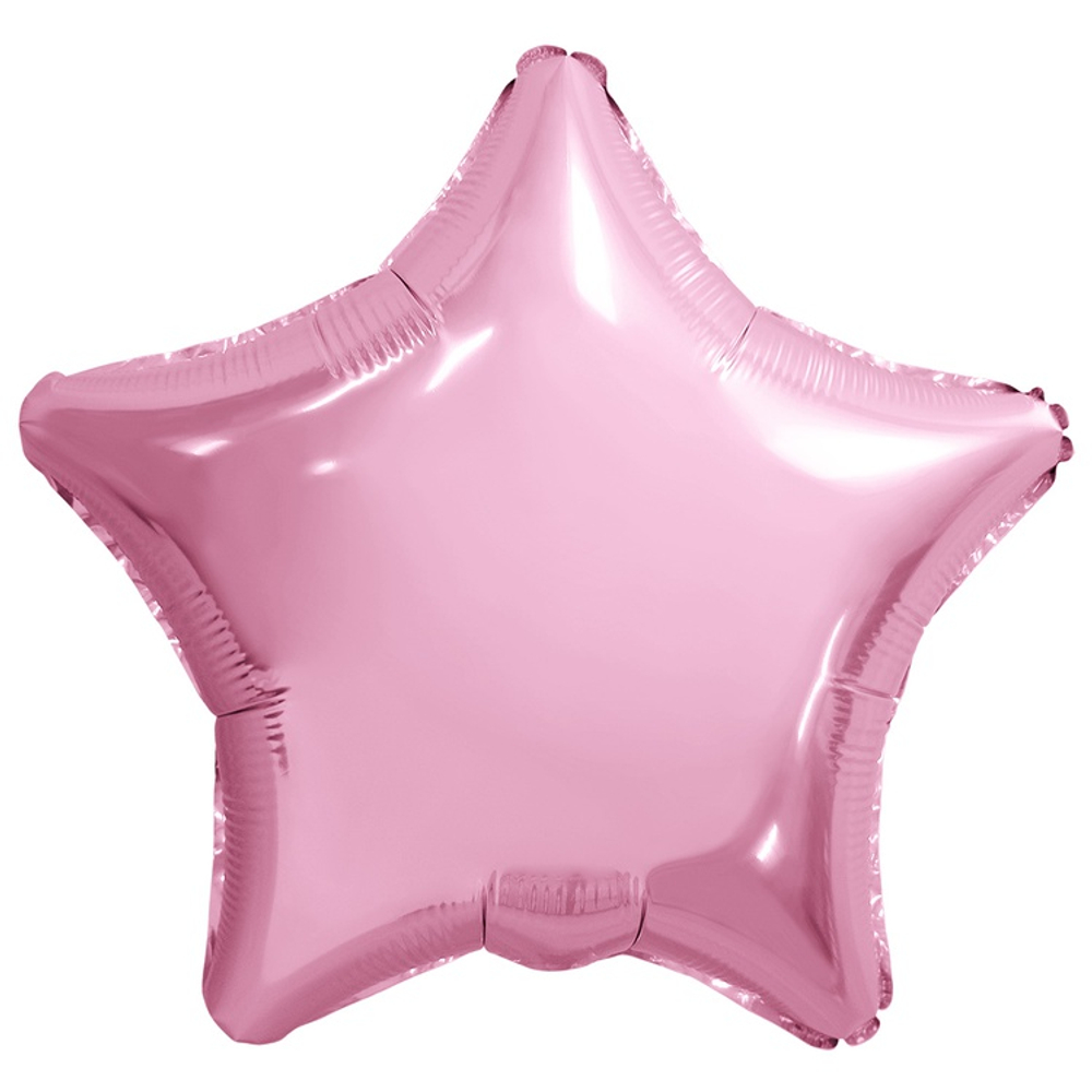 Шар фольгированный Звезда 76 см (Розовый)