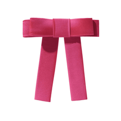 Бант "Мэри" в ярко-розовом цвете