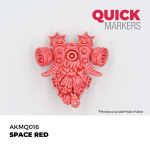 Акриловый маркер AK Interactive Quick Marker Space Red