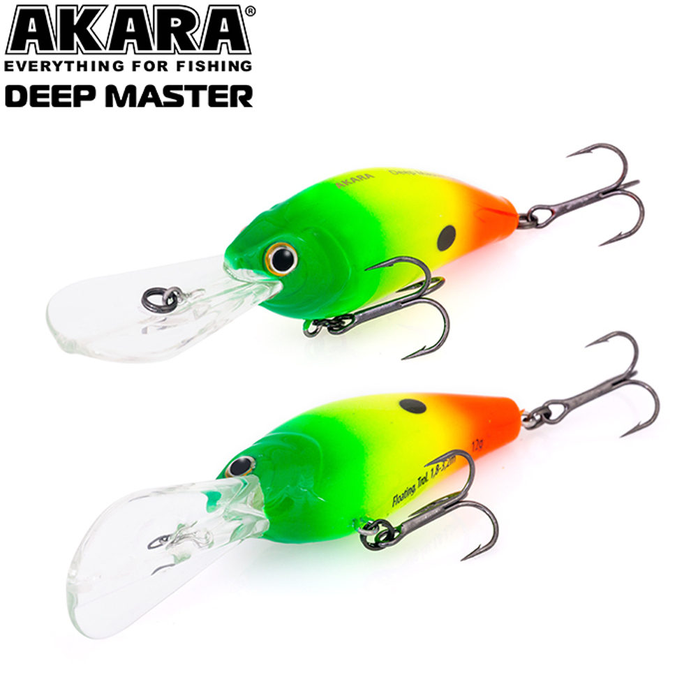Воблер Akara Deep Master 60F 12 гр. (3/7 oz 3,5 in) A21