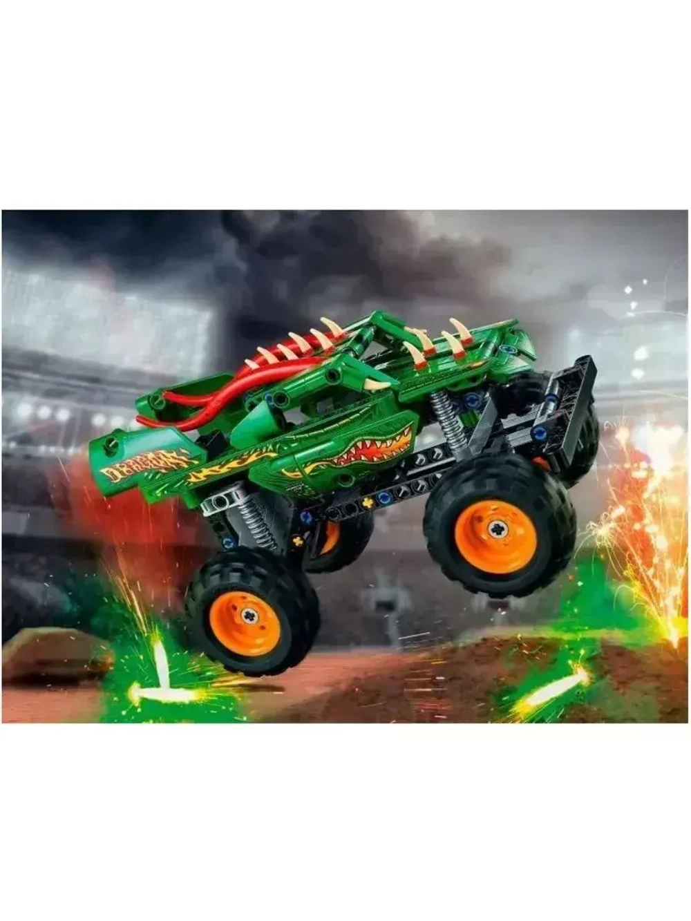 Конструктор Монстры Monster Jam Dragon 217 дет 22149