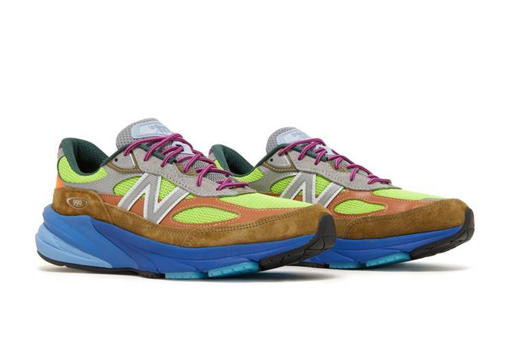 Кроссовки Action Bronson X New Balance Nb 990 V6