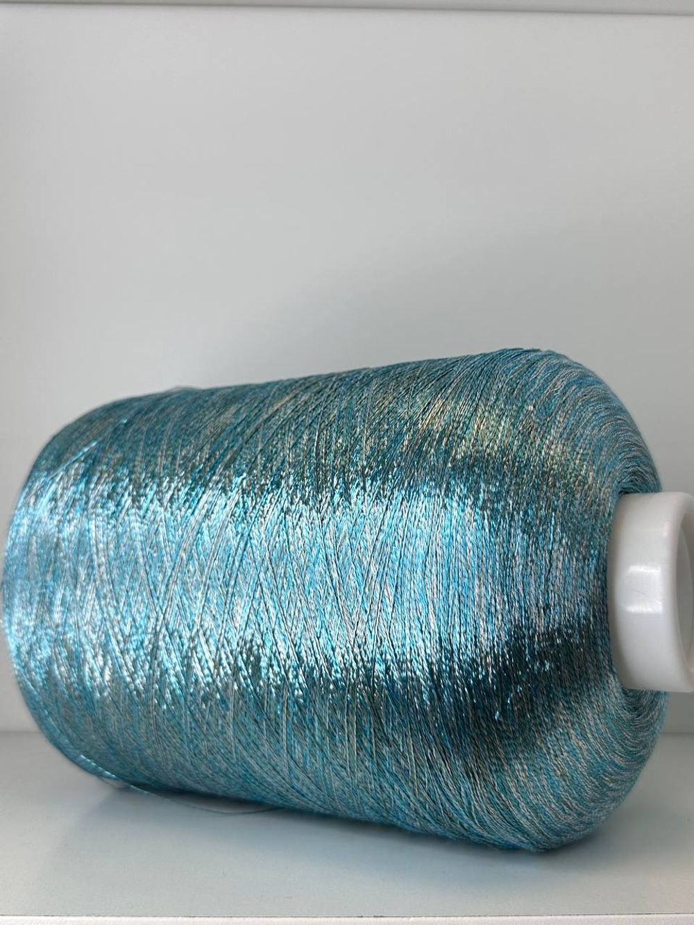 MULTICOLOR - Fratelli Franchi; 100% вискоза; 1000м/100гр; col. 8267, цвет: серебро, голубой "серебряная лазурь"; S715; MP