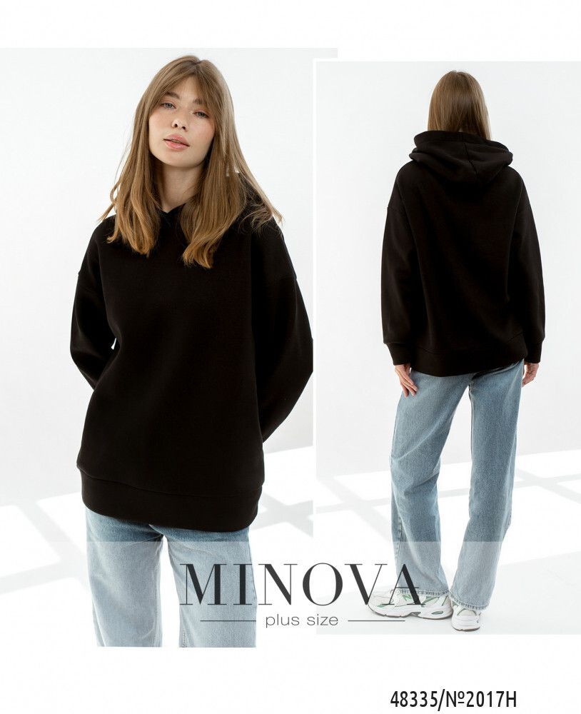 Худи 2017Н-черный Minova