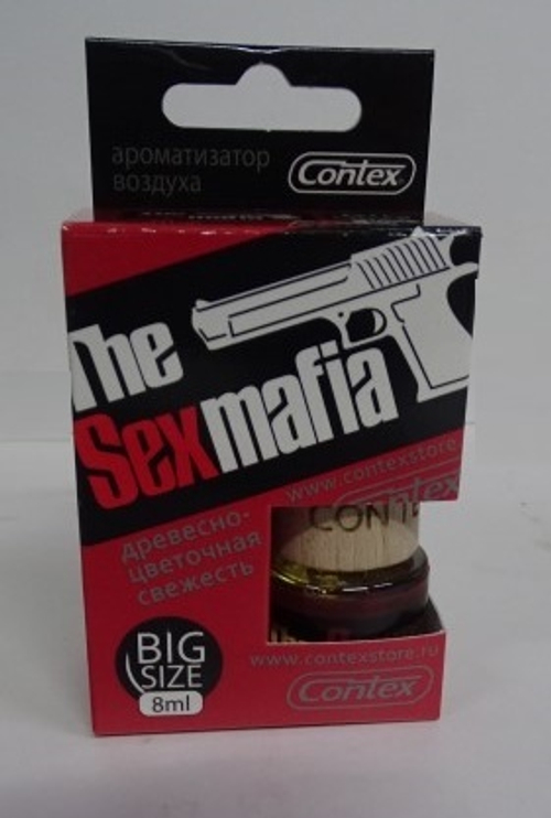 Ароматизатор подвесной  THE SEX MAFIA  Древесно-цветочная свежесть, флакон (Contex)