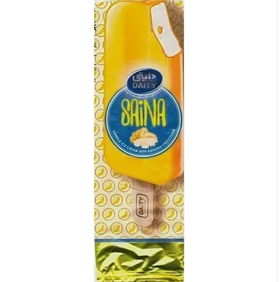 Мороженое DAITY Saina в банановой глазури, эскимо, 60г