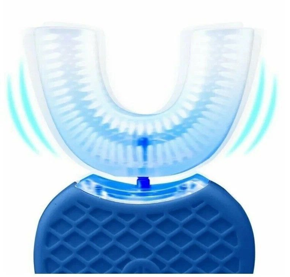 Электрическая зубная щетка капа с док-станцией для зарядки