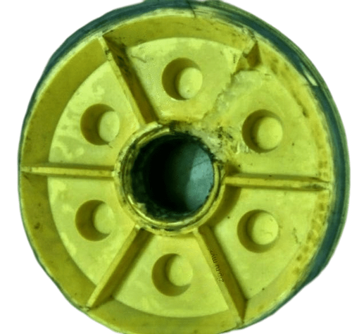 Отводной блок (OPTAMID) 650x6x16 мм подш. 6314-ZZ , расстояние между тросами 24 мм