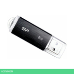 USB Flash-накопитель Silicon-Power Ultima U02 64Gb Black (SP064GBUF2U02V1K)