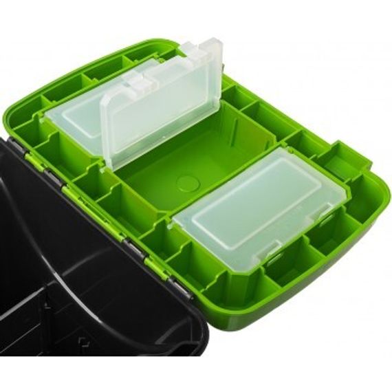 Ящик зимний Helios &quot;FishBox&quot; односекционный (10л) зеленый