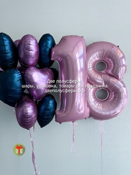 Набор шаров 18 лет