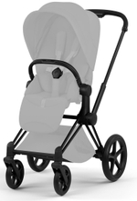 Коляска Cybex Priam V Matt Black Style Collection 2 в 1 Off White