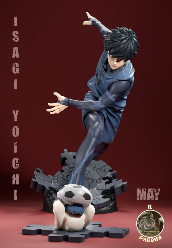 Ёити Исаги Синяя тюрьма: Блю Лок Фигурка Yoichi Isagi Blue Lock