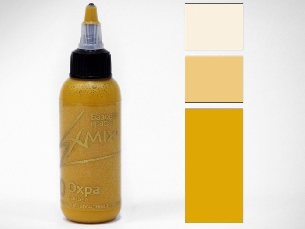 Краска укрывистая Exmix 10 Охра 1000 мл