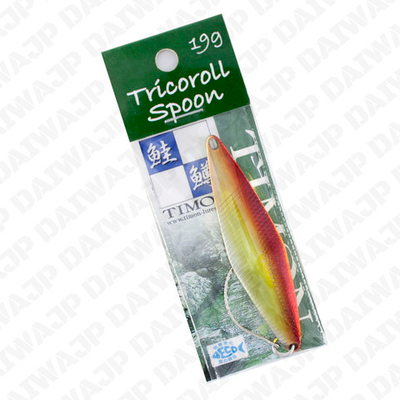 Блесна TIMON TRICOROLL SPOON 19g AKAGANE