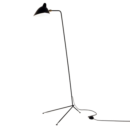 Floor design lamp LD One Arm by Serge Mouille
