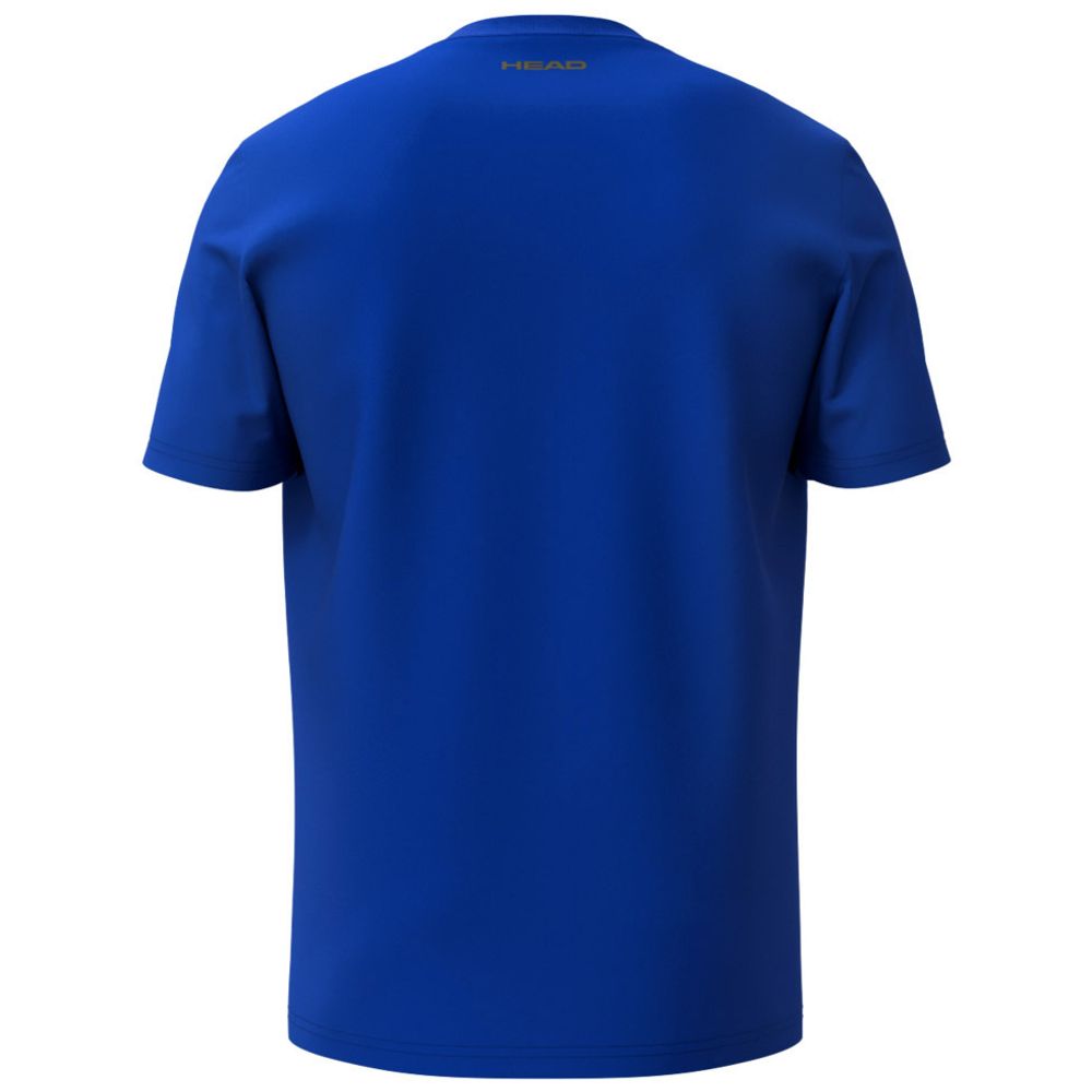 Футболка мужская HEAD Club Original T-Shirt M 811855-Ro-M, р.M, хлопок,полиэстер,эластан, синий