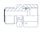 Адаптер AS D12 ORFS 13/16 - JIC 3/4