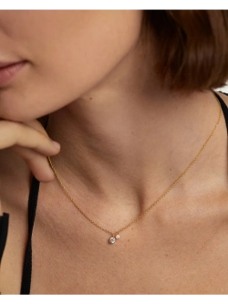 Колье Bliss серебро 925 пробы покрытое золотом