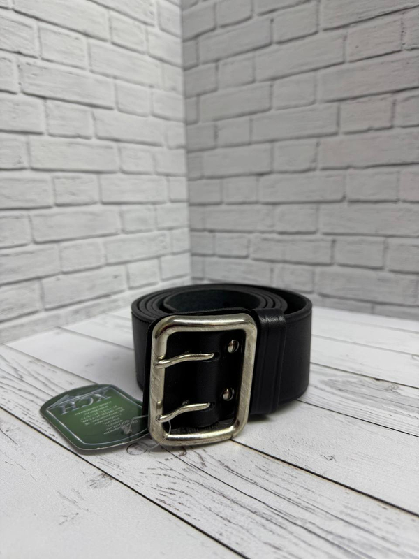 Ремень офицерский натуральная кожа/чёрный