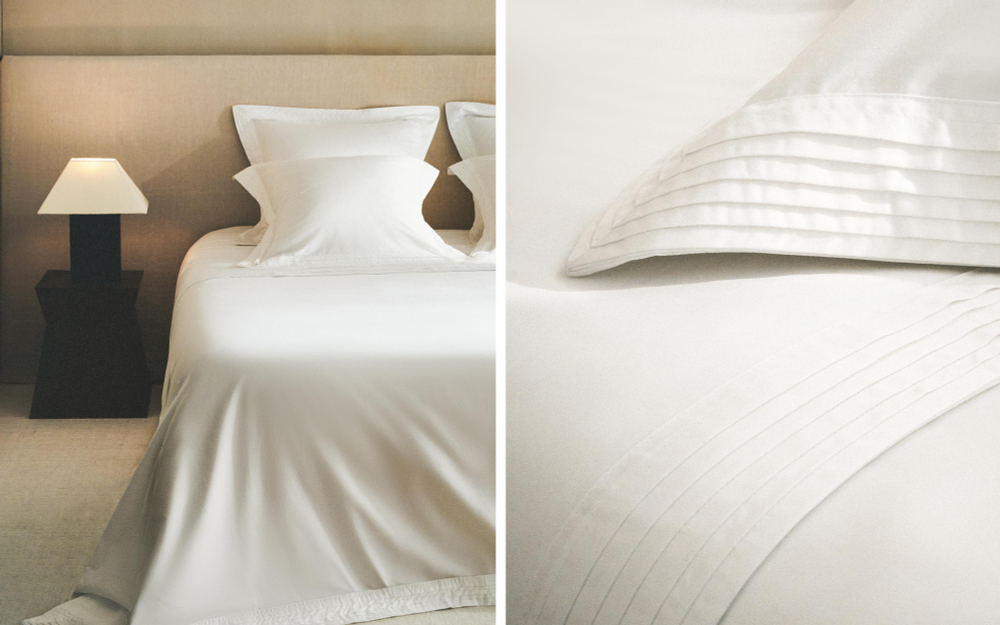 Пододеяльник Zara Home сатин, хлопок 100%, однотонный, 6114/088
