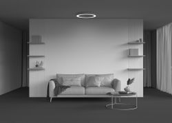 Светильник потолочный светодиодный Maytoni Lua C093CL-45W3K-W