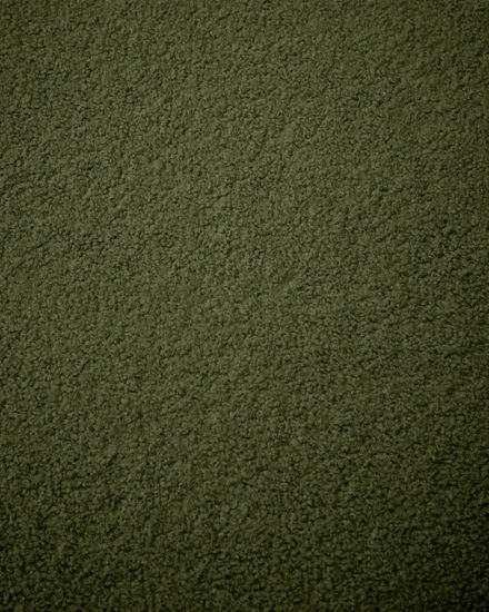 Чехол на пуф Kaeli из зеленого букле Ø 43 см