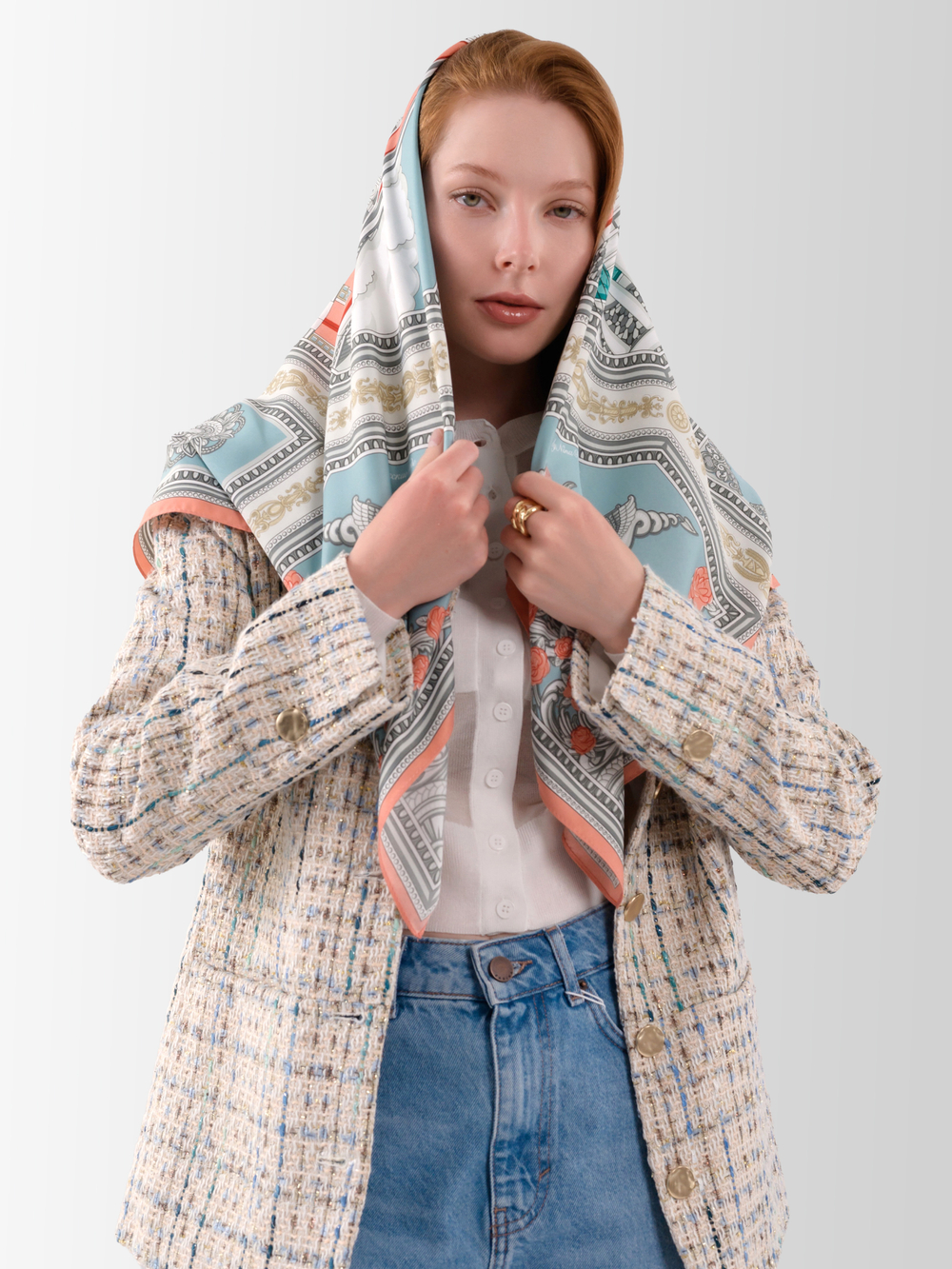 Платок «Музей современной истории России»