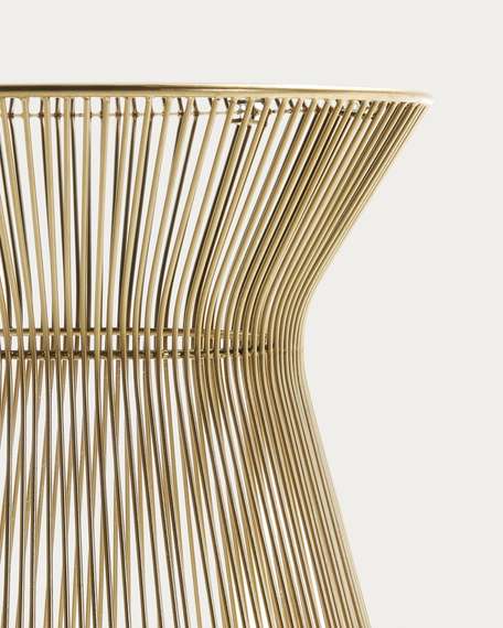 Журнальный столик Jolene Ø40 см золото