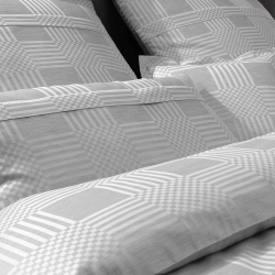 Наволочка 70x70 Elegante Palladium серая вид